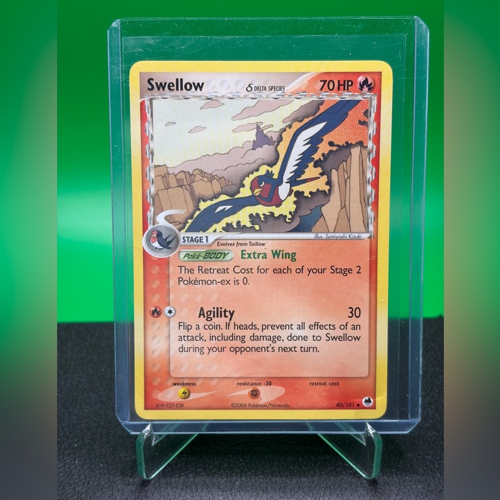 Swellow Pokémon Card - Dragon Frontiers